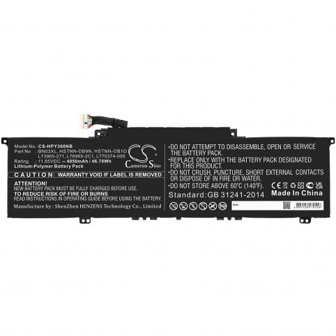 Batterij hp envy x360 13 ay0021nf