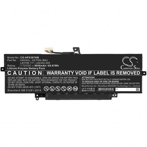 Batterij hp elitebook x360 1040 g7 8wa61av