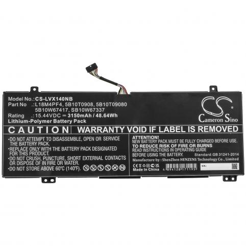 Batterij laptop lenovo ideapad s540-15iwl