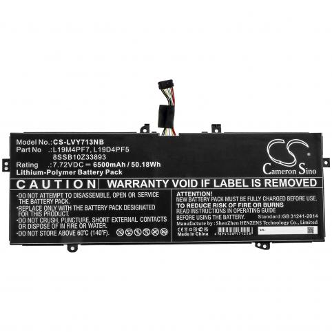 Batterij lenovo yoga slim 7 13acn05 82cy000lge