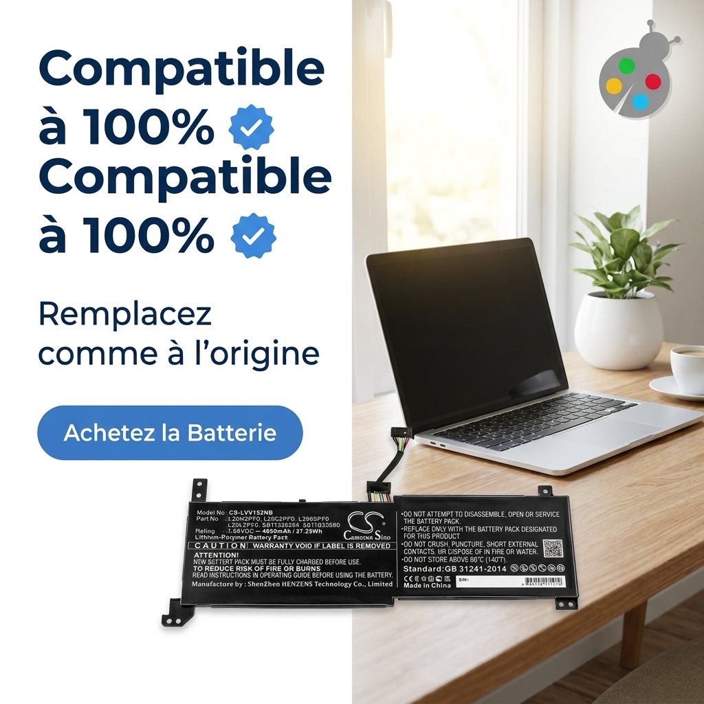 Batterij laptop lenovo ideapad 3 15itl6