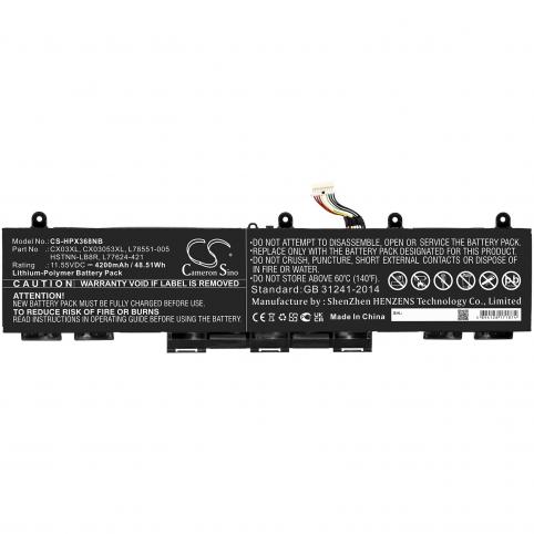 Batterij laptop hp elitebook x360 830 g7