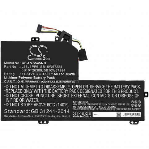 Batterij lenovo ideapad s540-15iwl 81q1