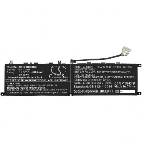 Batterij laptop msi gs66 stealth