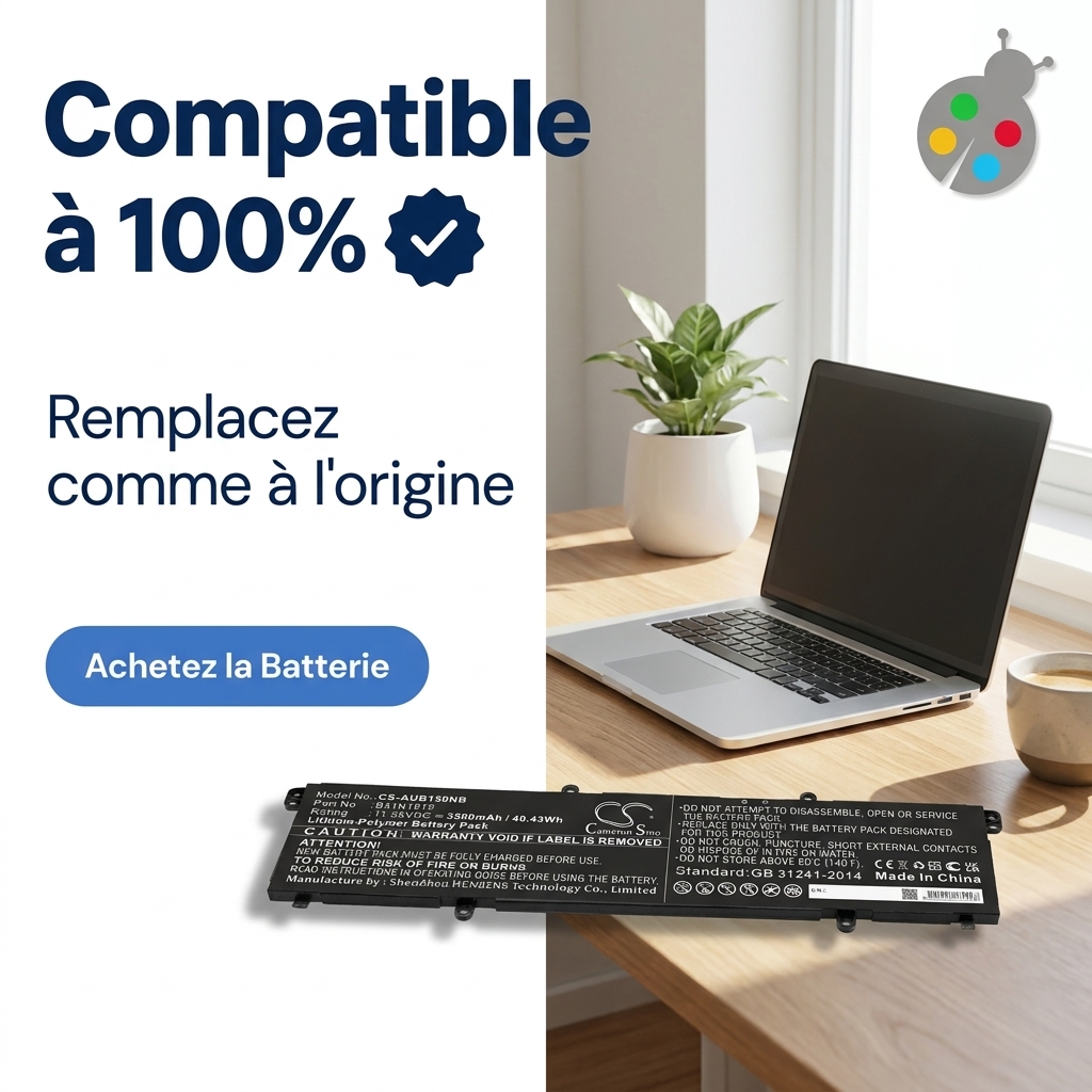 Batterij laptop asus expertbook b1 b1500c