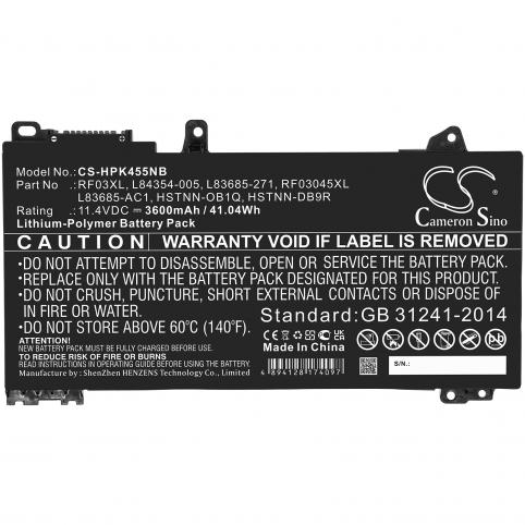 Batterij hp probook 455 g7