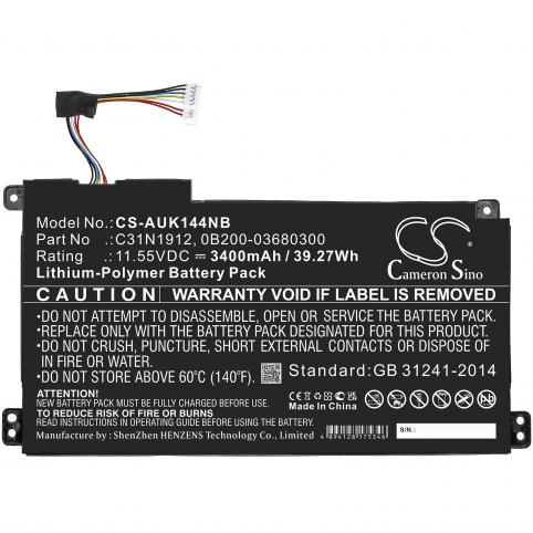 Batterij  asus 0b200 03680300