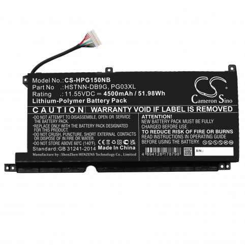 Batterij ordinateur portable hp pavilion gaming 16 a0018nd