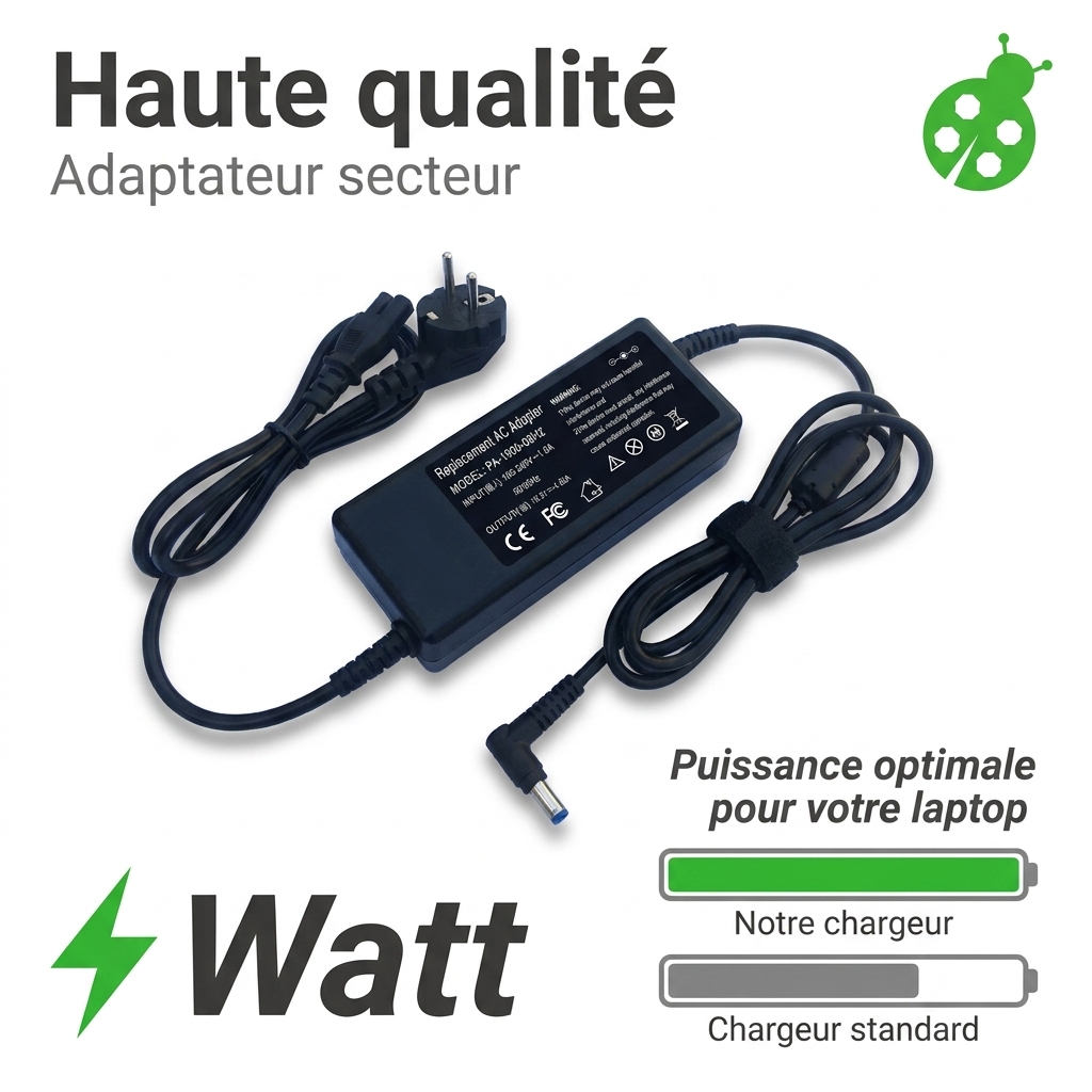 Oplader laptop hp  pavilion 15 bw0xx i3