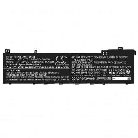 Batterij  asus c32n2022