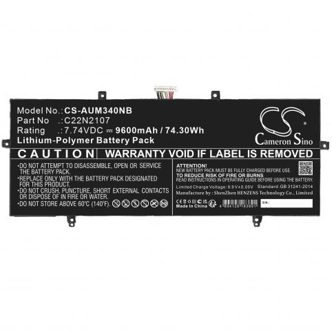 Batterij laptop asus zenbook 14 oled ux3402za