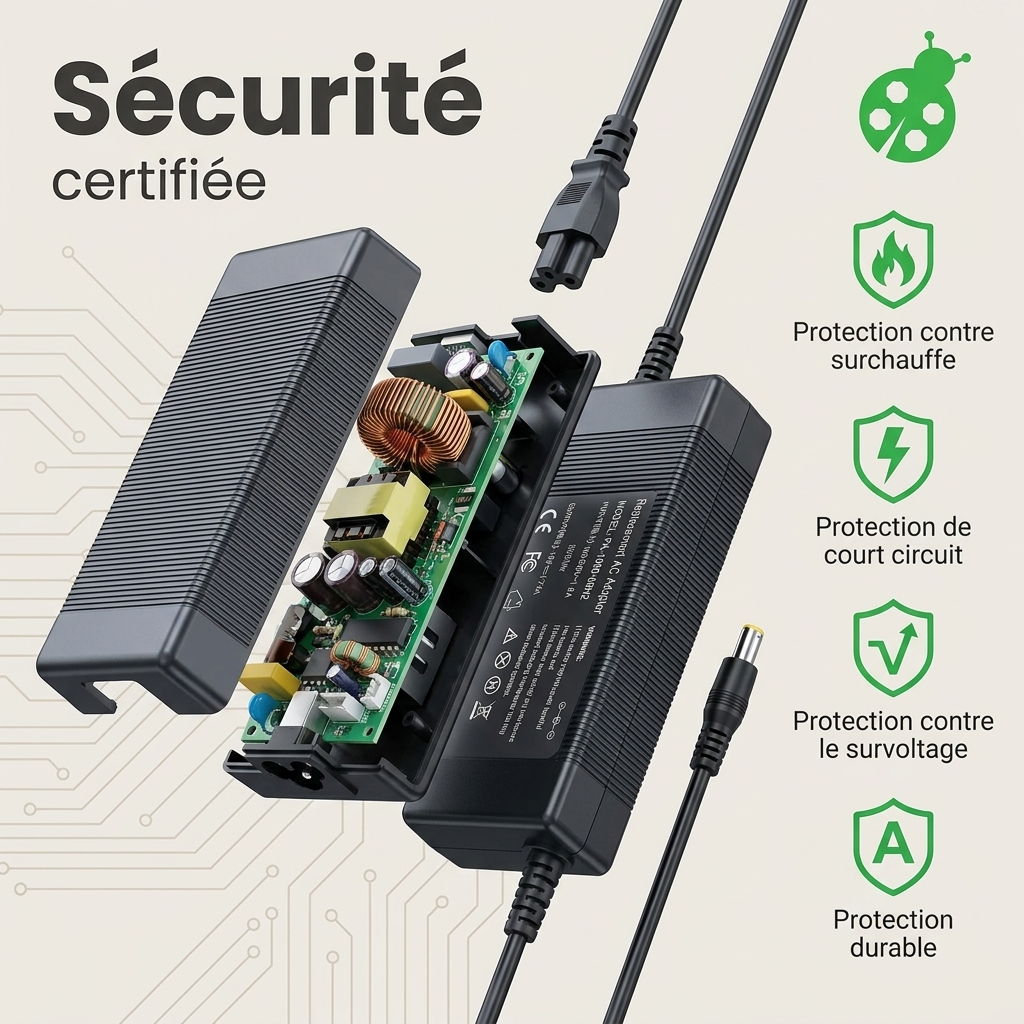 Oplader laptop essentielb smart mouv 1504