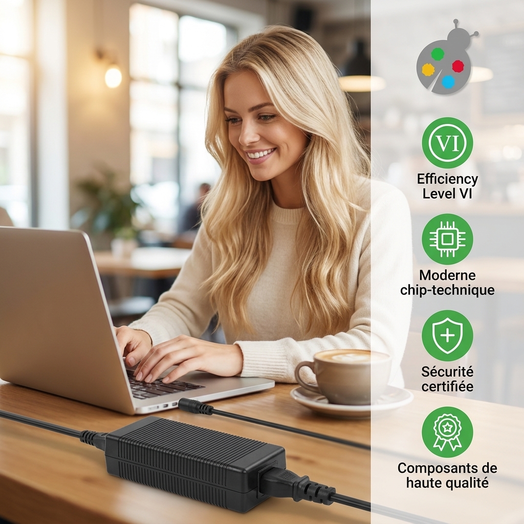 Oplader laptop essentielb smart mouv 1504