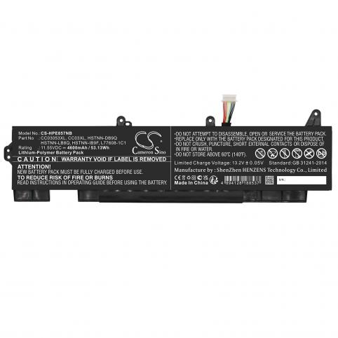 Batterij hp elitebook 850 g8