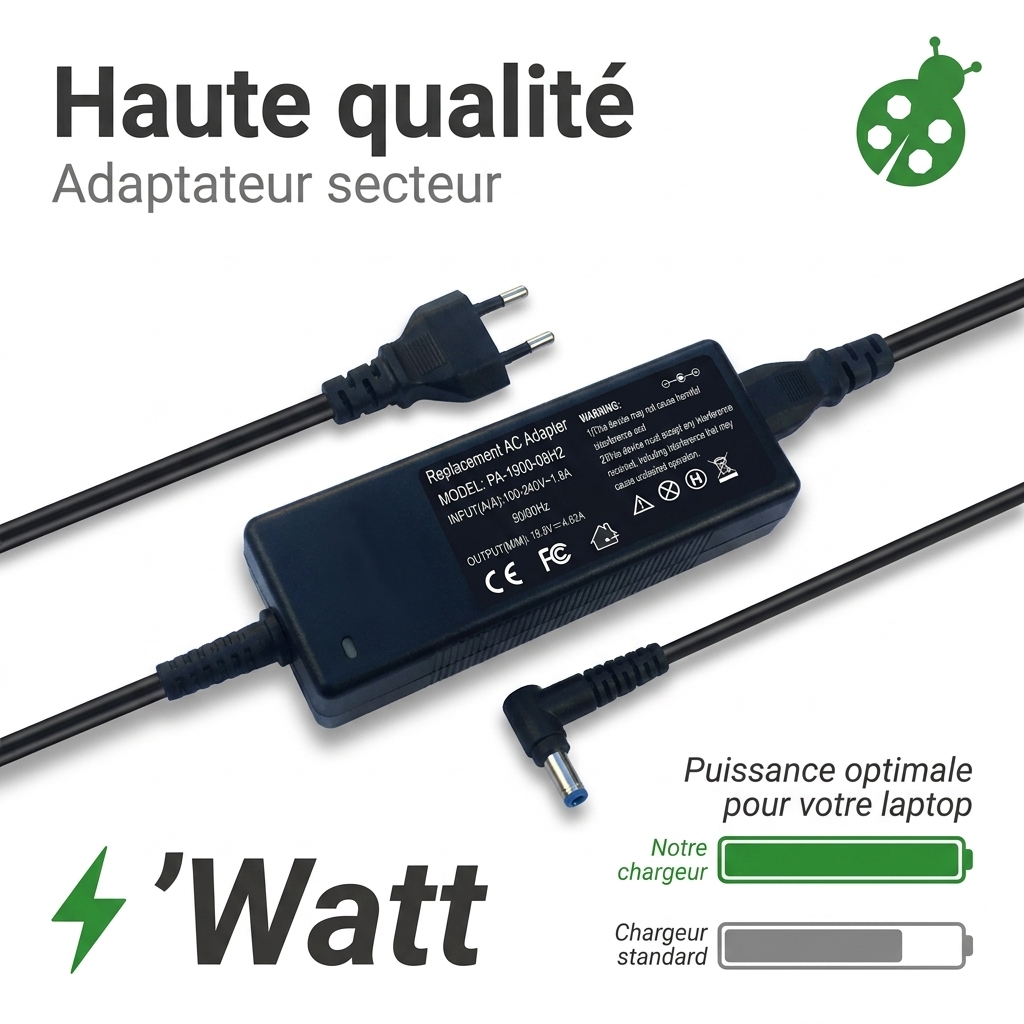 Oplader laptop hp  notebook 15 fc0071nf