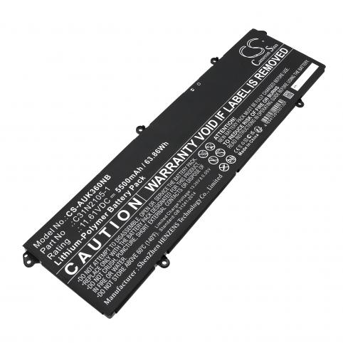 Batterij laptop asus vivobook 16x oled k3605vu-mx148x