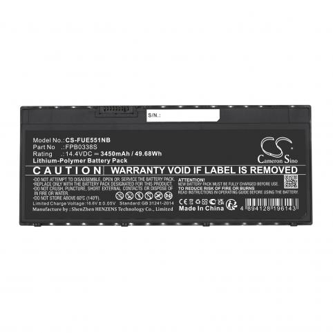 Batterij  fujitsu fmvnbp247
