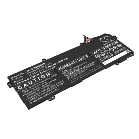 Batterij laptop huawei matebook 13s i5 11300h