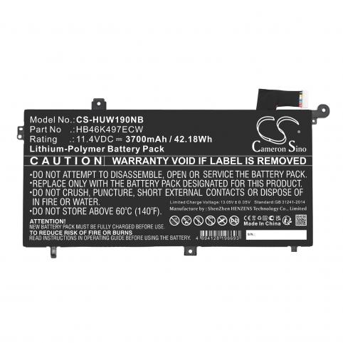 Batterij  huawei hb46k497ecw