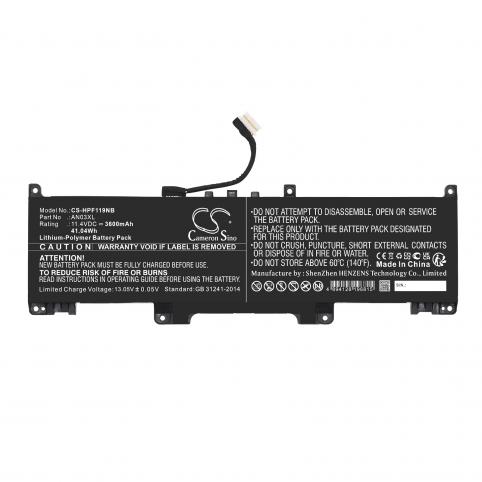 Batterij  hp an03xl