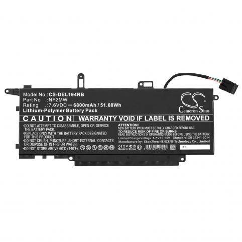 Batterij dell latitude e7270