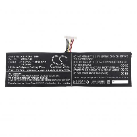 Batterij  razer gms c40