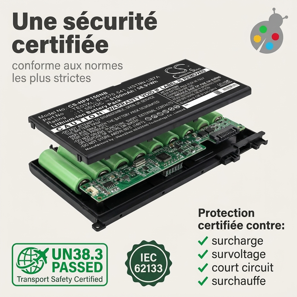 Batterij laptop hp wasd 15 ax030tx