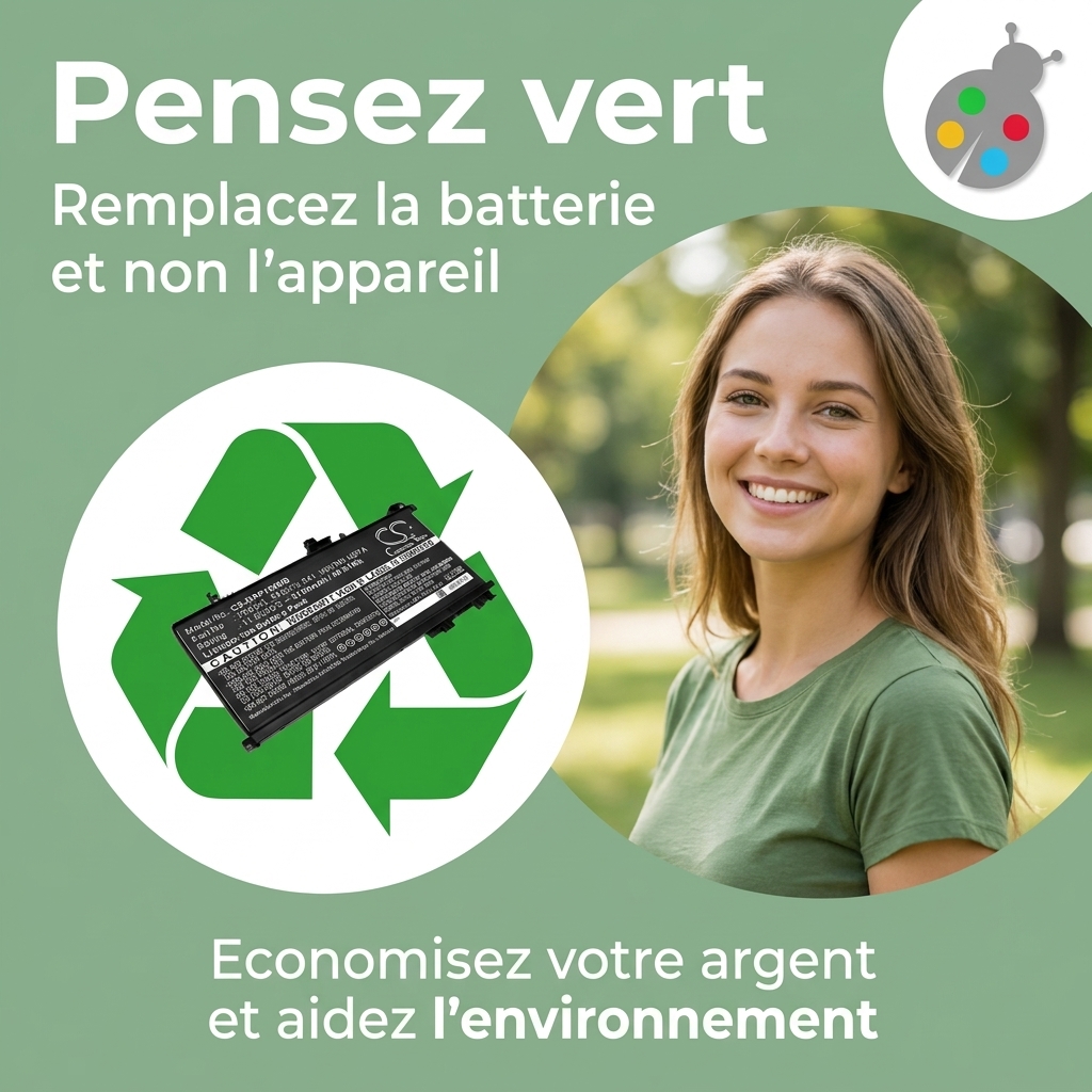 Batterij laptop hp wasd 15 ax030tx