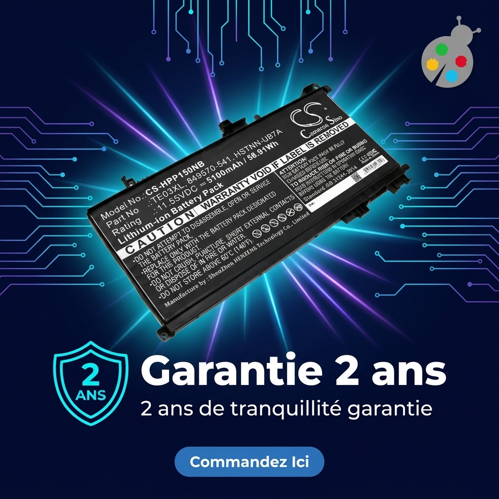 Batterij laptop hp wasd 15 ax030tx