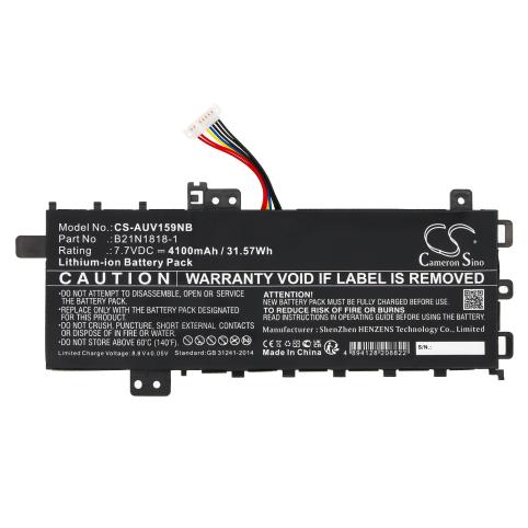 Batterij asus vivobook 17 x712fbc