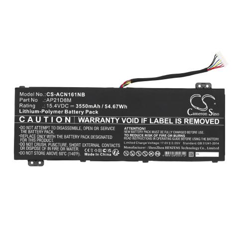 Batterij  acer ap21d8m