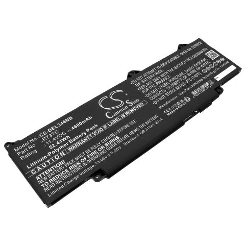 Batterij laptop dell p182g