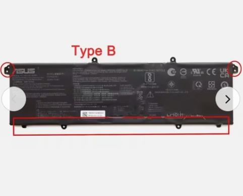 Batterij  asus 3icp6 70 81