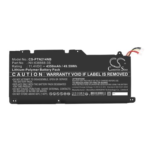 Batterij laptop positivo master n2140