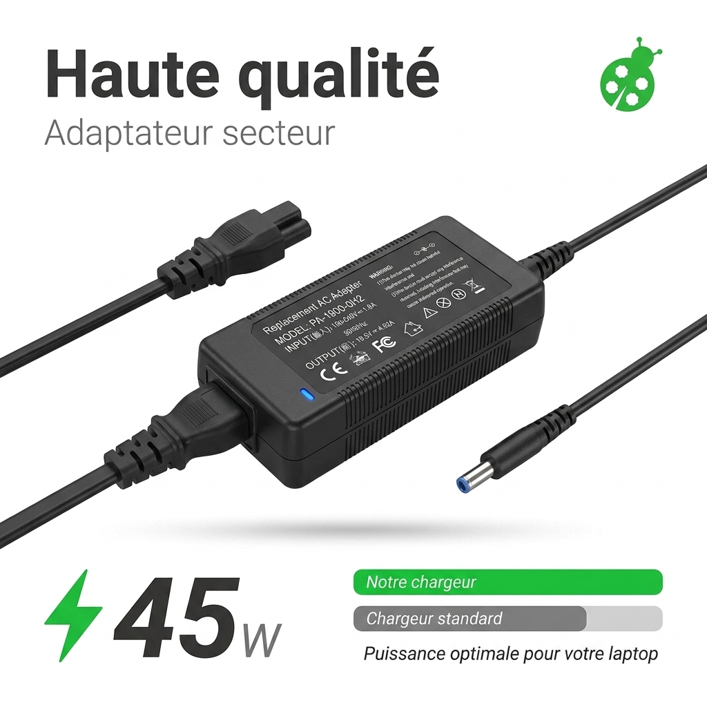 Oplader laptop hp  15 fd1016nf