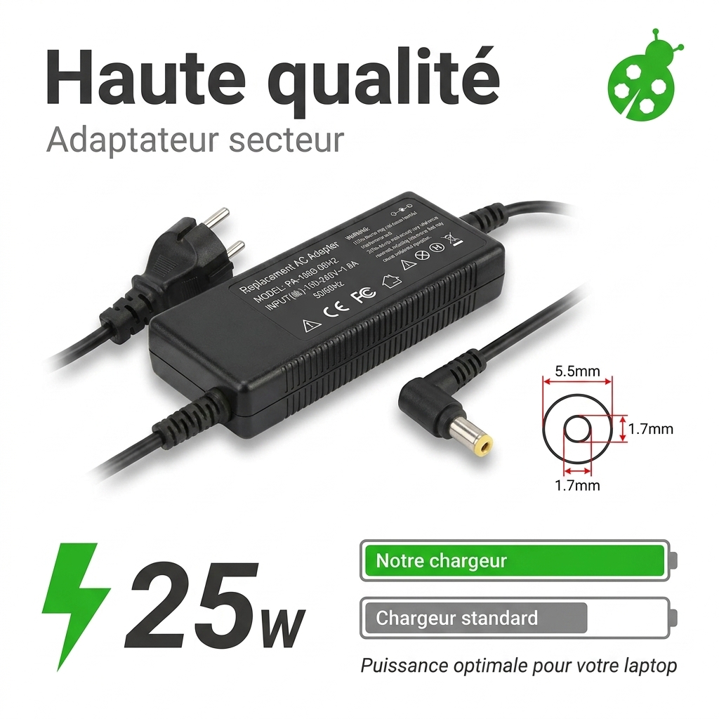 Oplader laptop acer conceptd 5 pro cn516 72p 798m
