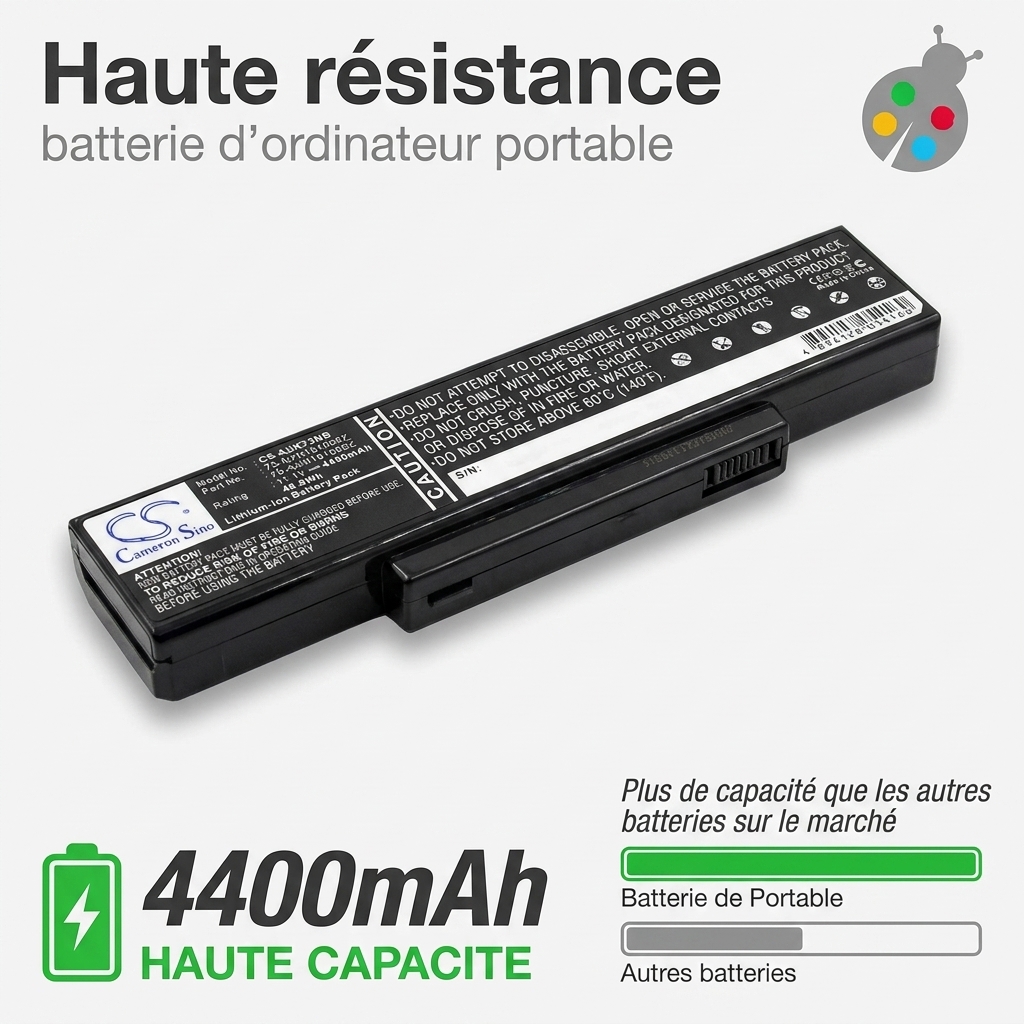 Batterij laptop asus x7bjf