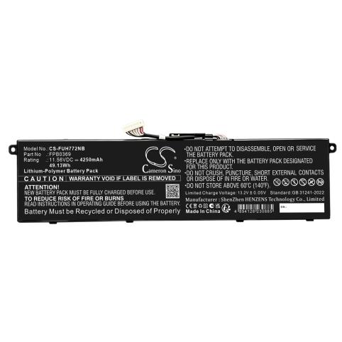 Batterij  fujitsu fpb0369