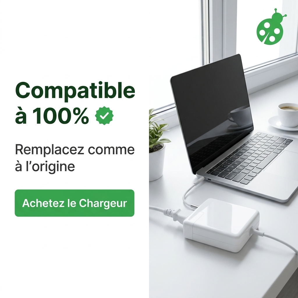 Oplader laptop  macbook pro core i7 2.6 15 retina