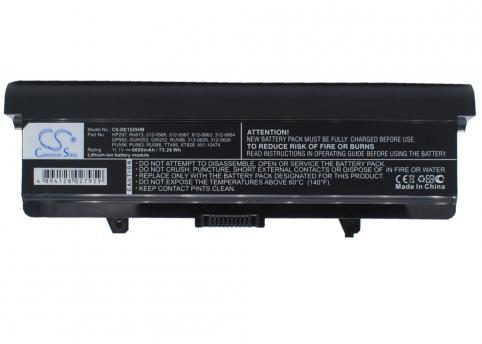 Batterij noir 6600 mah