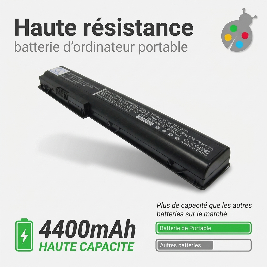 Batterij laptop hp pavilion dv7 2138sf