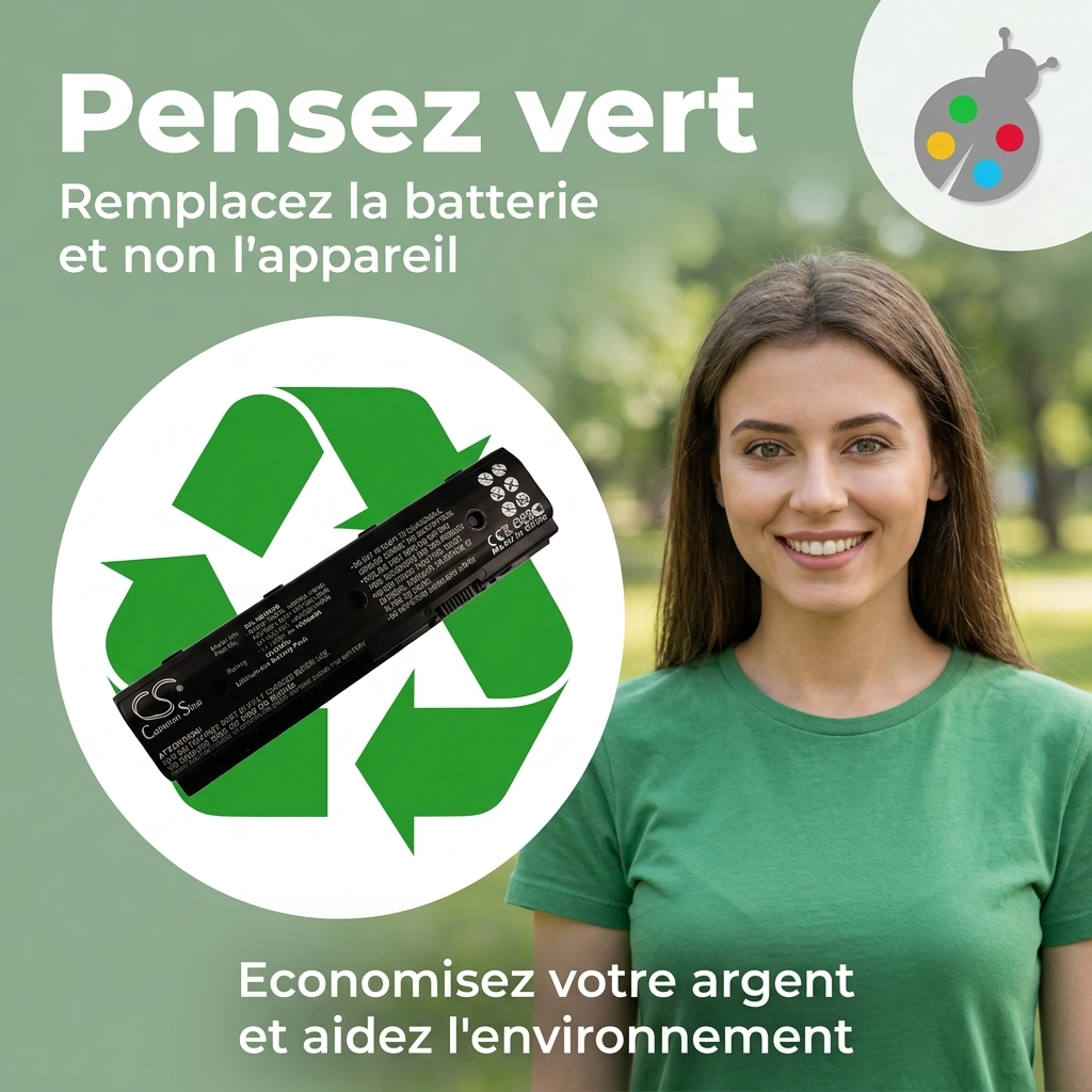 Batterij laptop hp pavilion dv7 7065sf