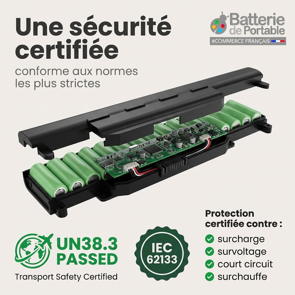 Batterij laptop asus k55vm