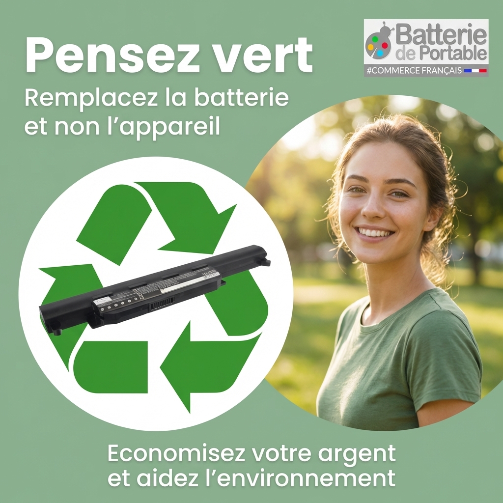 Batterij laptop asus k55vm