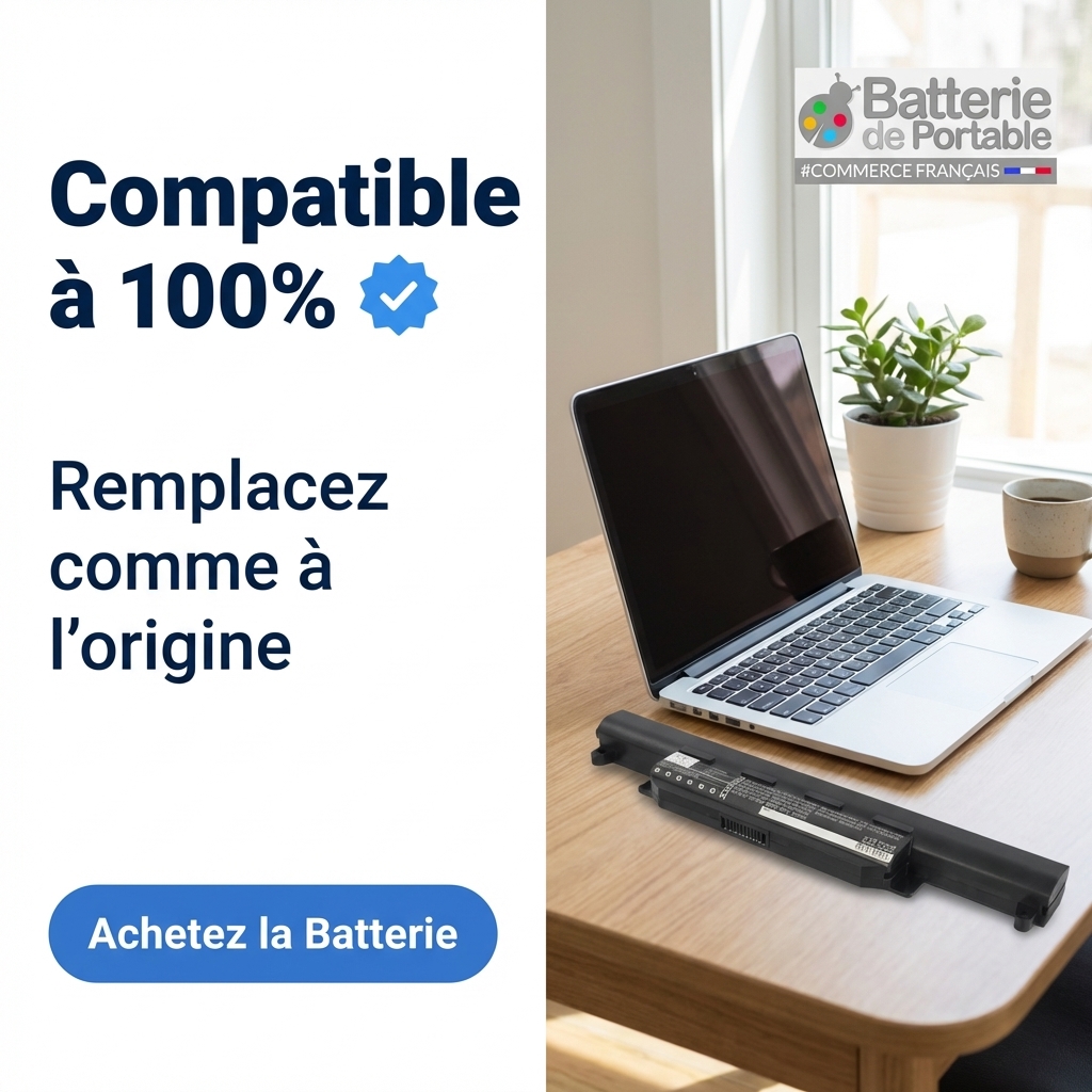 Batterij laptop asus k55vm