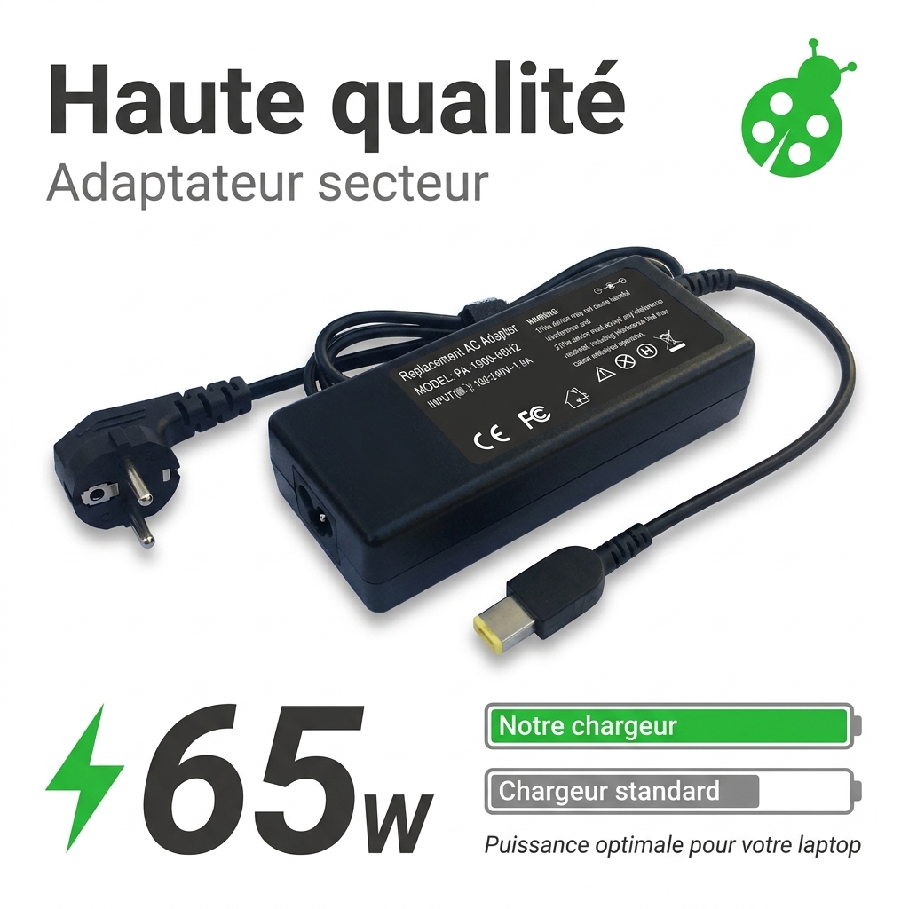 Oplader laptop lenovo yoga 500 14ihw(80n50069ge)
