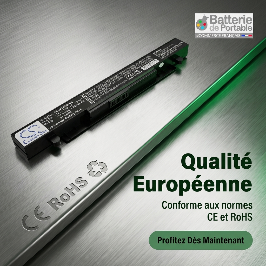 Batterij laptop asus a550jk