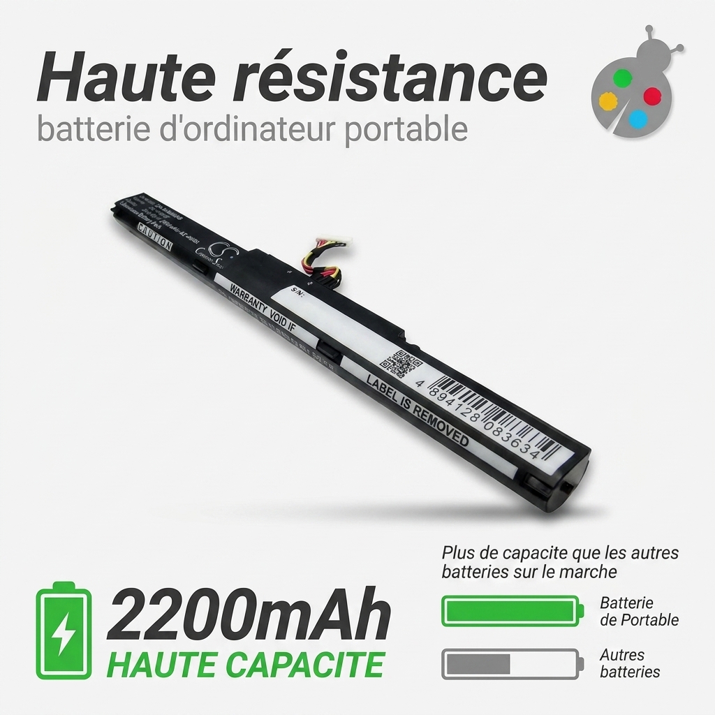 Batterij laptop asus a550dp5750