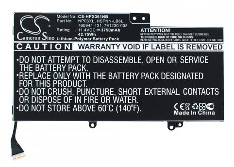 Batterij laptop hp pavilion x360