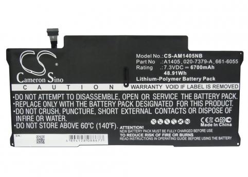 Batterij apple macbook air 13 a1466